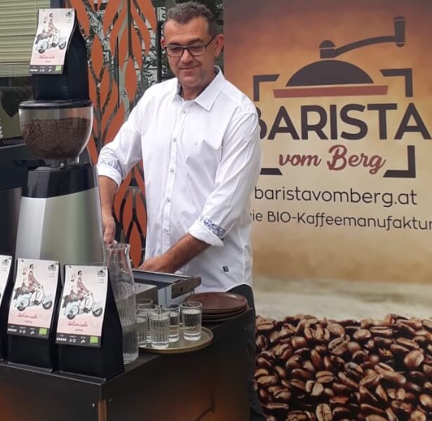 Barista vom Berg